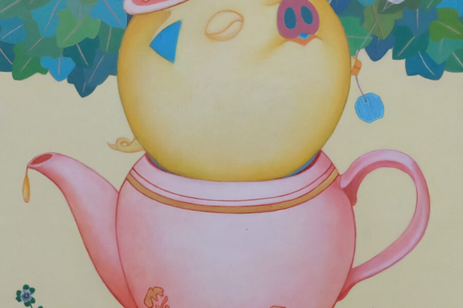 Happy Pig (Tea Pot)